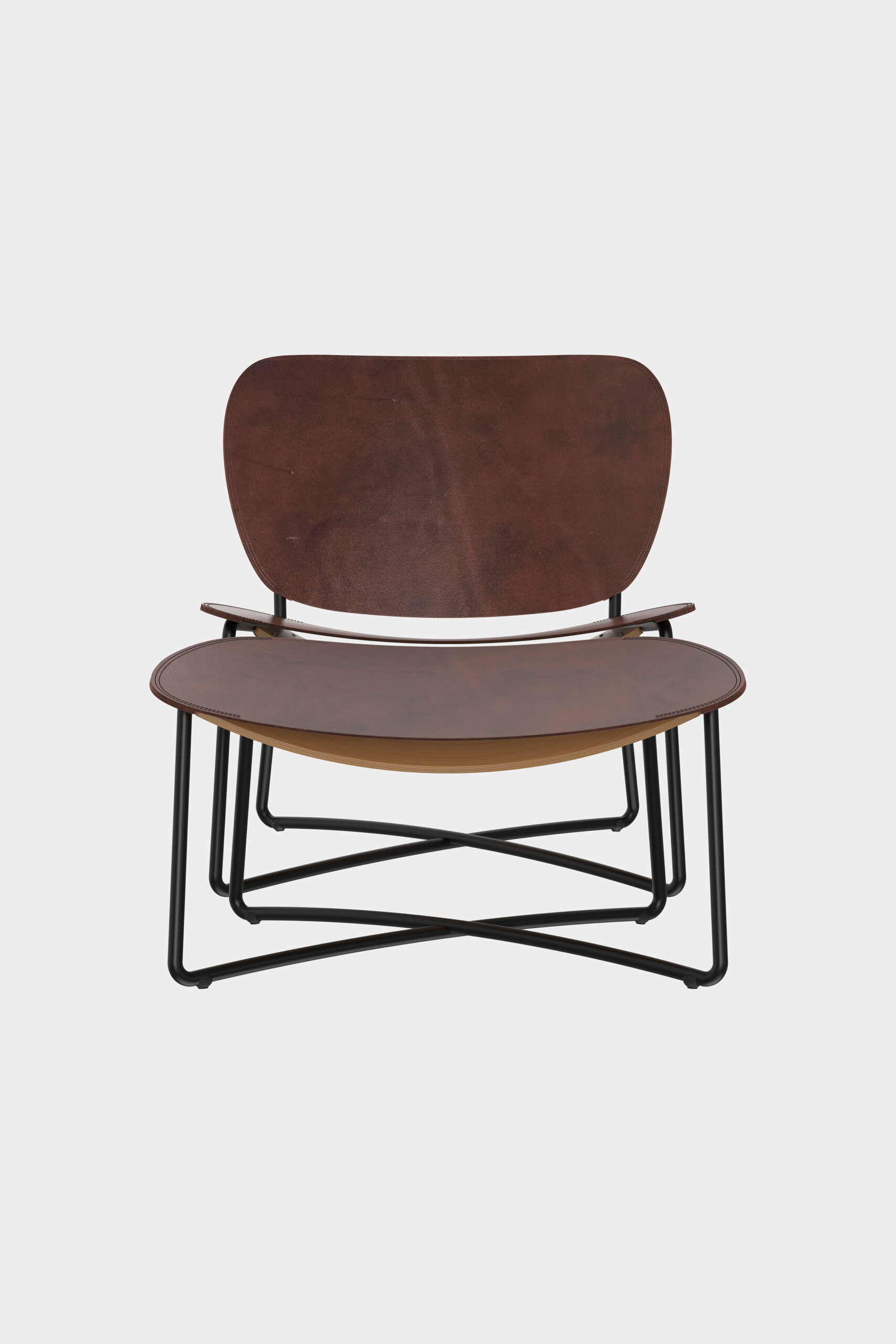 miller lounge chair + ottoman